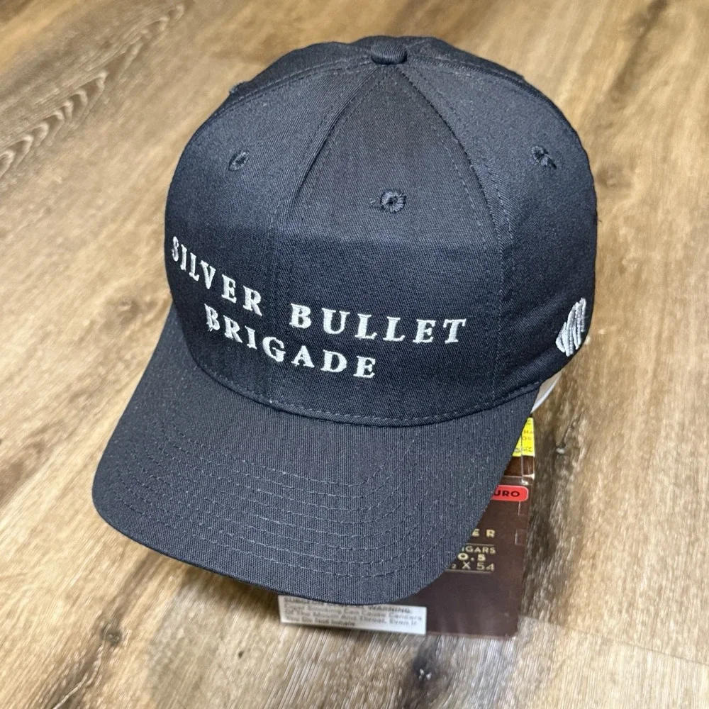 Silver Bullet Brigade‎ NRA Snapback Hat Army Black Military Charlton Heston USA